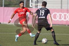 Bayernliga Süd - Saison 2022/2023 - FC Ingolstadt 04 -  TSV 1882 Landsberg - Udogu David (Nr.2 - Fc Ingolstadt 04 II) - Foto: Meyer Jürgen