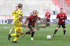 3. Liga; FC Ingolstadt 04 - Borussia Dortmund II; Tobias Bech (11, FCI) Pudel Bjarne ( BVB2) Felix Keidel (43, FCI)