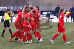 2. Fußball-Liga - Frauen - Saison 2022/2023 - FC Ingolstadt 04 - 1. FC Köln II - Der 1:2 Anschlusstreffer durch Schmittmann Katharina (Nr.20 - FC Ingolstadt 04 ) - Jubel - Foto: Meyer Jürgen