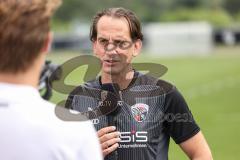 3. Liga; FC Ingolstadt 04 - Trainingsauftakt, Cheftrainer Rüdiger Rehm (FCI) im Interview