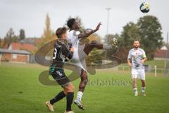 Bezirksliga - Saison 2026/27 - TSV Gaimersheim - FC Türk Sport Garching - Baldwin Wilson weiss Garching  - Marcus Keilwerth schwarz Gaimersheim -  Foto: Meyer Jürgen