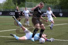 2. Fußball-Liga - Frauen - Saison 2022/2023 - FC Ingolstadt 04 -  SG 99 Andernach - Lisa Ebert (Nr.10 - FCI Frauen) - Van der Laan Torwart Andernach - Foto: Meyer Jürgen