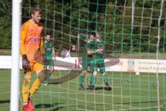 Bezirksliga Oberbayern Nord - SV Manching - SV Nord Lerchenau - Rainer Meisinger (#19 Manching) trifft zum 2:1 Führungstreffer - jubel - Foto: Jürgen Meyer