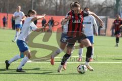 2. Bundesliga Frauen - Saison 2024/25 - FC Ingolstadt 04 Frauen - SC Sand - Nadja Burkhard (Nr.7 - FCI Frauen) - Griß Tabea weiss Sand - Foto: Meyer Jürgen