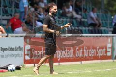 Bezirksliga - Saison 2024/25 - Freundschaftsspiel - FC Gerolfing - SV Kasing - Trainer Fabian Reichenberger (SV Kasing) - XXXXX - Foto: Meyer Jürgen