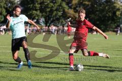 Toto-Pokal; FSV Harthof München - FC Ingolstadt 04; Frederik Christensen (11, FCI) Torchance verpasst