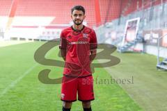 FC Ingolstadt 04; 3.Liga,  Porträttermin    
2025/2026, Fredrik Carlsen (8, FCI)