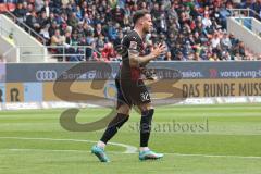 2. Fußball-Liga - Saison 2021/2022 - FC Ingolstadt 04 - Hamburger SV - Patrick Schmidt (#32 FCI) - Foto: Meyer Jürgen