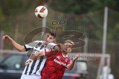 Saison 2026/27 - Freundschaftsspiel - 1. FC Nürnberg - FC Ingolstadt 04 - Georgios Antzoulas (Nr.6 - FCI) - Sigurd Haugen (Nr.9 - FCN) - Foto: Meyer Jürgen