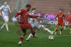 3. Liga; FC Ingolstadt 04 - MSV Duisburg; Marcel Costly (22, FCI) Coskun Can (27 MSV)