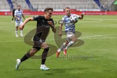 3. Liga - MSV Duisburg - FC Ingolstadt 04 - Dennis Eckert Ayensa (7, FCI) Lukas Scepanik (7 MSV)