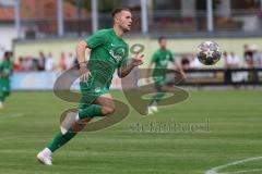 Bezirksliga - Saison 2023/2024 - SV Manching  - SpVgg Kammerberg - Fabian Neumayer (Nr.9 - SV Manching) - Foto: Meyer Jürgen