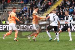 3. Liga; SSV Ulm 1846 - FC Ingolstadt 04; Torchance Sebastian Grönning (11, FCI) Arian Llugiqi (25, FCI) Reichert Johannes (5 Ulm) Allgeier Bastian (7 Ulm)