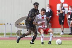 Relegation 2 - U17 - SSV Jahn Regensburg - FC Ingolstadt 04 - Michael Udebuluzor (25 FCI)