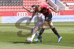 3. Liga - FC Ingolstadt 04 - 1. FC Saarbrücken - Filip Bilbija (35, FCI) Perdedaj Fanol (17 SB)