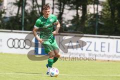 Bezirksliga - Saison 2024/25 - Freundschaftsspiel - FC Gerolfing - SV Kasing - Leo Zänger (Nr.11 - FC Gerolfing) - XXXXX - Foto: Meyer Jürgen