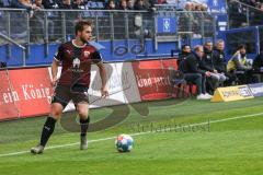 2.BL; Hamburger SV - FC Ingolstadt 04; Michael Heinloth (17, FCI)