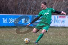 Testspiel - SV Manching - TSV Pöttmes - Simon Berger (#5 Manching) - Foto: Jürgen Meyer