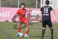 Bayernliga Süd - Saison 2022/2023 - FC Ingolstadt 04 -  TSV 1882 Landsberg - Udogu David (Nr.2 - Fc Ingolstadt 04 II) - Foto: Meyer Jürgen