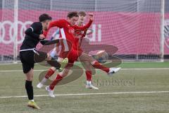 B-Junioren - Bayernliga -  Fc Ingolstadt 04 - TSG 1860 Rosenheim -  Berk Baran schwarz FCI - Foto: Meyer Jürgen