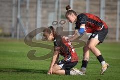 2. Bundesliga Frauen - Saison 2026/27  - FC Ingolstadt 04 Frauen - VFL Bochum - Stefanie Reischmann (Nr.24 - FCI Frauen) vergibt eine 100%ige Torchance  - Enttäuscht - Emma Kusch (Nr.9 - FCI Frauen) - Foto: Meyer Jürgen