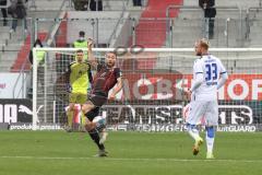 2.BL; FC Ingolstadt 04 - Karlsruher SC; Rico Preißinger (6, FCI) Hofmann Philipp (33 KSC)