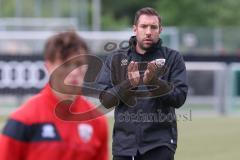 Freundschaftsspiel - Saison 2024/25 - FC Ingolstadt 04 II - TSV Rain/Lech  - Cheftrainer Patrick Schönfeld (FCI U21) vor dem Spiel - XXXXX - Foto: Meyer Jürgen