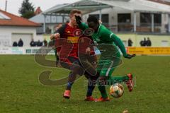 BZL - Oberbayern Nord - SV Manching - SV Kasing -  Ousseynou Tamba (#10 Manching) - Seferovic Dzenis rot Kasing - Foto: Jürgen Meyer