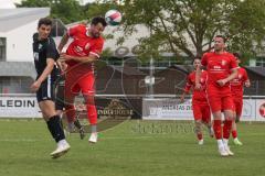 Bezirksliga - Saison 2024/25- TSV Gaimersheim - FC Fatih Ingolstadt - Philipp Stipic schwarz Gaimersheim - Marko Miskovic rot Fatih - Foto: Meyer Jürgen