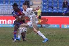 3. Liga - KFC Uerdingen 05 - FC Ingolstadt 04 - Filip Bilbija (35, FCI) Traoré Haktab Omar (23 KFC)