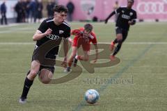 B-Junioren - Bayernliga -  Fc Ingolstadt 04 - TSG 1860 Rosenheim -  Drakulic Ognjen schwarz  FCI  - Foto: Meyer Jürgen