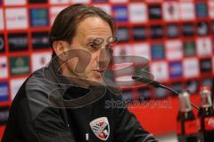 2.BL; FC Ingolstadt 04 - Training, neuer Cheftrainer Rüdiger Rehm, Pressekonferenz, Cheftrainer Rüdiger Rehm (FCI)