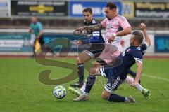 Bezirksliga - Saison 2025/26- TSV Gaimersheim - SpVgg Kammerberg - Hakan Düzgün (Nr.25 - TSV Gaimersheim) - Thomas Eichenseer blau Kammerberg - Foto: Meyer Jürgen