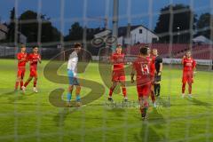 Bayernliga - U17 - Saison 2022/2023 - FC Ingolstadt 04 -  1860 München - Der 3:0 Führungstreffer durch Sinai Engjell rot FCI - Jubel - Foto: Meyer Jürgen