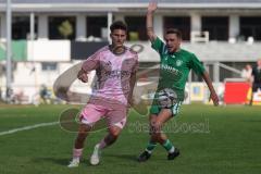 Bezirksliga - Saison 2025/26- TSV Gaimersheim - SVA Palzing - Nico von Swiontek Brzezinski (Nr.17 - TSV Gaimersheim) - Tobias Wirth grün Palzing  - Foto: Meyer Jürgen
