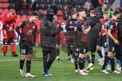 3. Liga; FC Ingolstadt 04 - 
Rot-Weiss Essen; Sieg Jubel Freude Deniz Zeitler (38, FCI) Daouda Beleme (9, FCI) Ryan Malone (16, FCI)