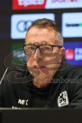 3. Liga; FC Ingolstadt 04 - TSV 1860 München; Pressekonferenz Interview Cheftrainer Markus Kauczinski (TSV)