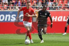 3.Liga - Saison 2022/2023 - Hallersche FC - FC Ingolstadt 04 - Moussa Doumbouya (Nr.27 - FCI) -   - Foto: Meyer Jürgen