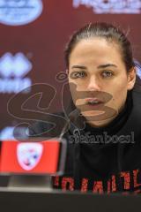 3. Liga; FC Ingolstadt 04 - SV Sandhausen; Interview Pressekonferenz Cheftrainerin Sabrina Wittmann (FCI)