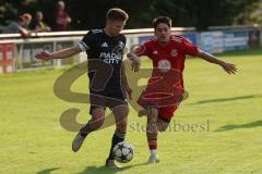 Kreispokal - Saison 2025/26- SV Eitensheim- TSV Gaimersheim  - Marcus Keilwerth (Nr.13 - TSV Gaimersheim) - Ali Ata rot Eitensheim - Foto: Meyer Jürgen