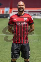 Nico Antonitsch (5, FCI) ; FC Ingolstadt 04; 3.Liga, Porträttermin 2022/2023,