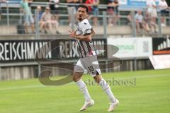 Toto Pokal; FC Memmingen - FC Ingolstadt 04, 2. Runde; Tor Jubel Treffer 0:3
