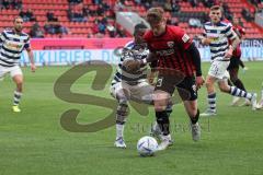 3.Liga - Saison 2022/2023 - FC Ingolstadt 04 -  MSV Duisburg - Denis Linsenmayer (Nr.23 - FCI) - Foto: Meyer Jürgen