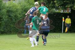 Benefizspiel zugunsten der Hochwasseropfer TSV Etting - VfB Eichstätt  - Laumeyer Stefan #3 (grün Eichstätt) - Foto: Jürgen Meyer