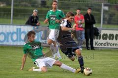 Benefizspiel zugunsten der Hochwasseropfer TSV Etting - VfB Eichstätt  - Scholl Julian (grün Eichstätt) - Foto: Jürgen Meyer