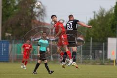 Bayernliga Süd - Saison 2022/2023 - FC Ingolstadt 04 - FC Memmingen - Renato Domislic (Nr.17 - FCI II) - Manuel Konrad schwarz Memmingen - Foto: Meyer Jürgen