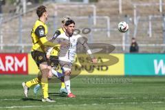 3. Liga; Borussia Dortmund II - FC Ingolstadt 04; Torchance verpasst Deniz Zeitler (38, FCI) Jessen Niklas (29 BVB2)