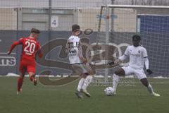 3. Liga; Testspiel, FC Ingolstadt 04 - 1. FC Heidenheim; Denis Linsmayer (23, FCI) Hans Nunoo Sarpei (18 FCI) Burnic, Denis (20 HDH)