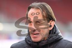 2.BL; FC Ingolstadt 04 - Hannover 96; vor dem Spiel Interview Cheftrainer Rüdiger Rehm (FCI)