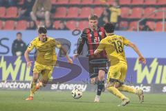 3. Liga; FC Ingolstadt 04 - Alemannia Aachen; Benjamin Kanuric (8, FCI) El-Faouzi Soufiane (18 AA)